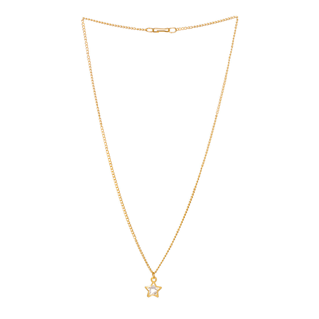 Star, Butterfly And Heart Pendant Necklace With Diamonti