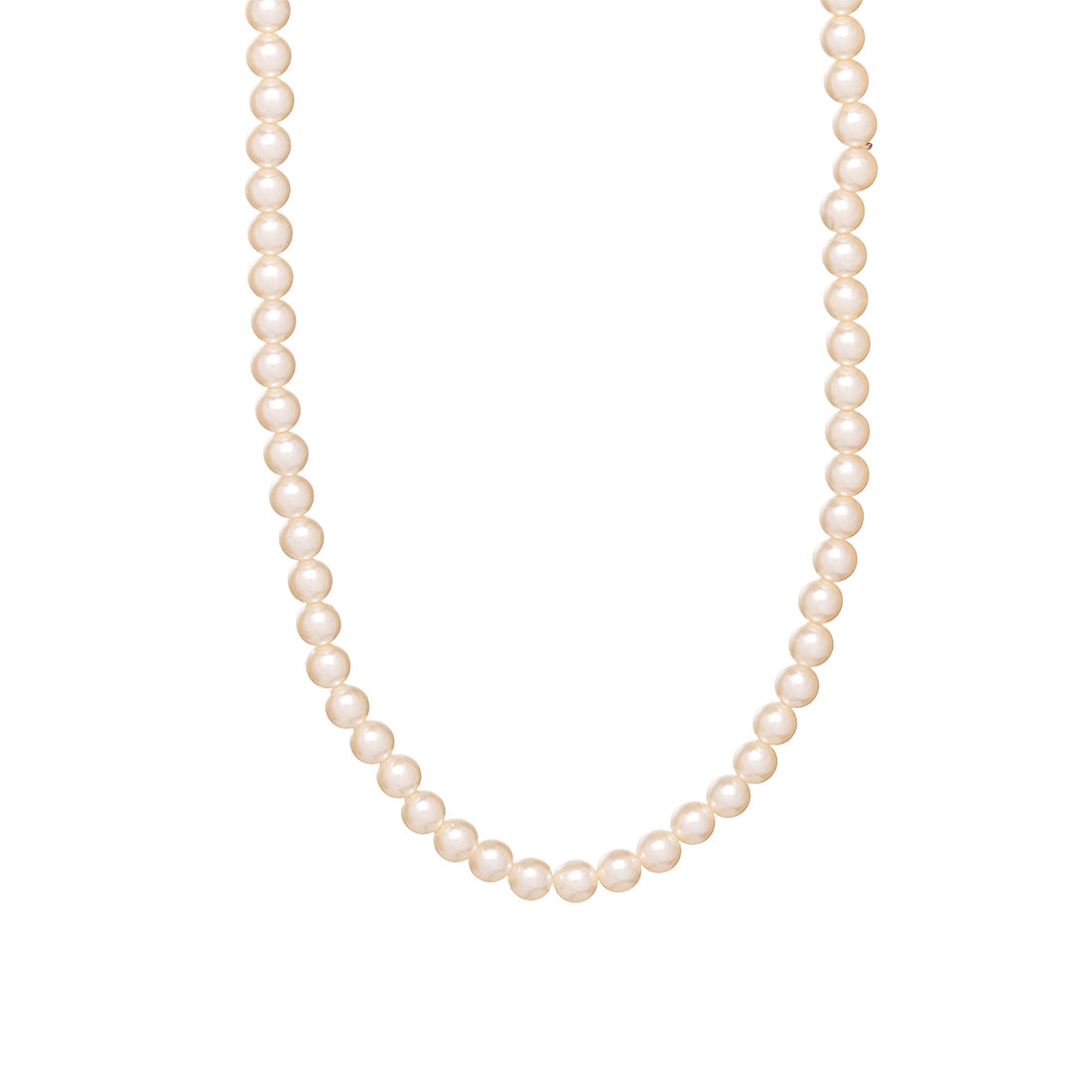 Classic And Elegant Sophisticated Long Pearl Necklace
