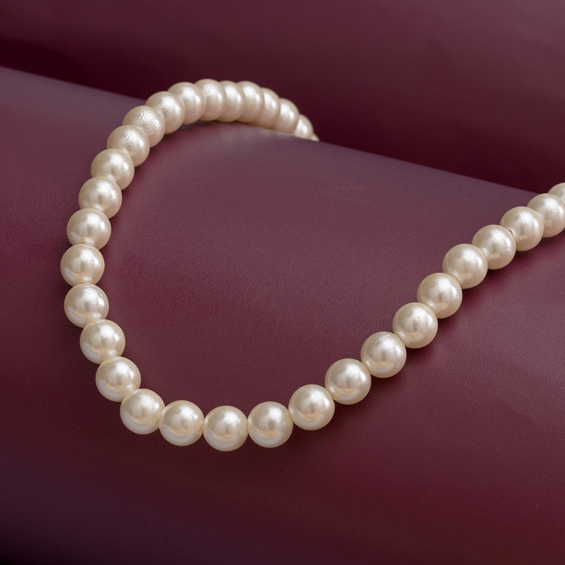 Classic And Elegant Sophisticated Long Pearl Necklace