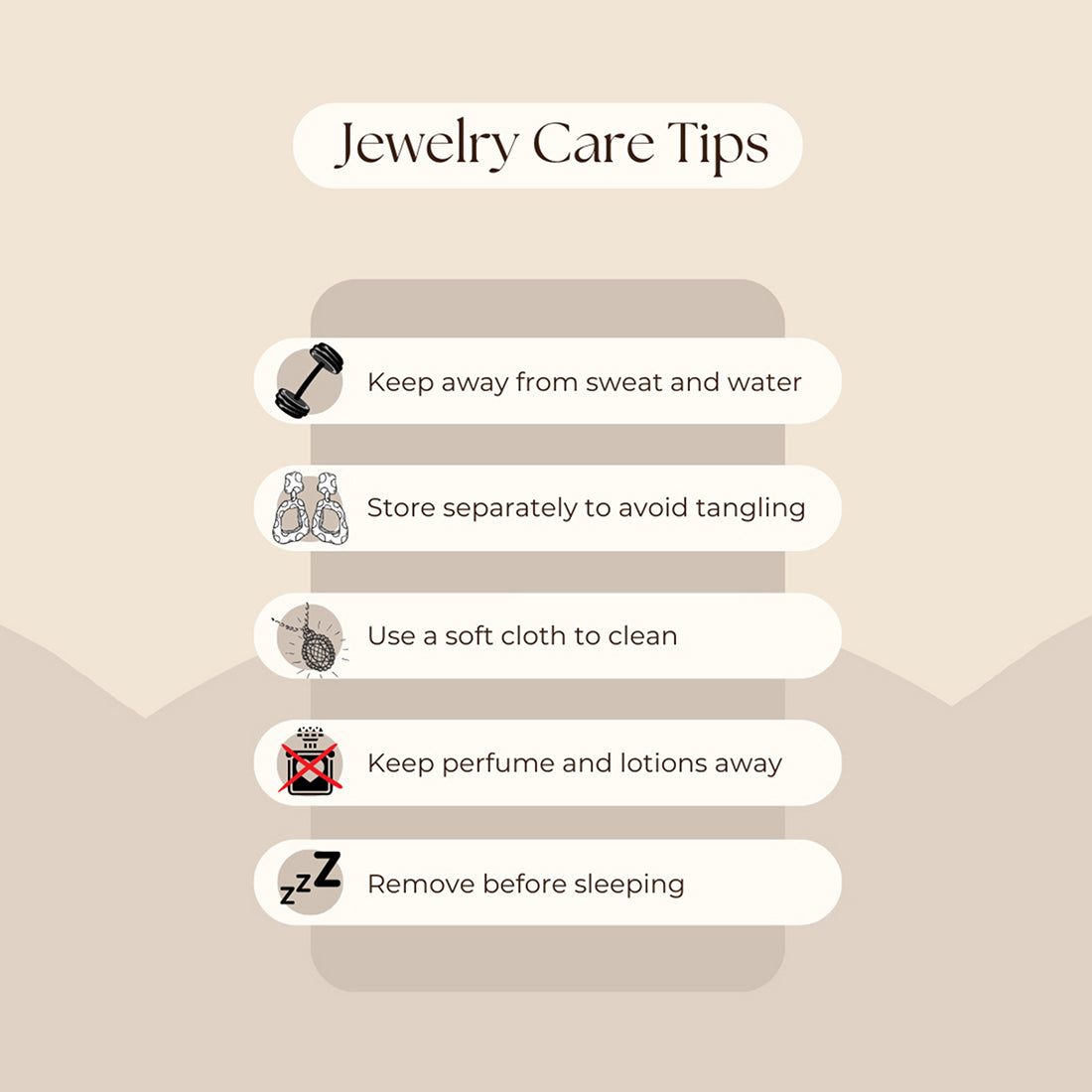 Mini Heart & Diamante Stud Pendant Gold-Toned Necklace