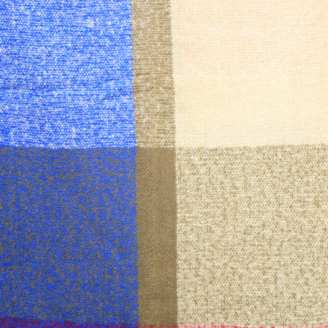 Geometric  Acrylic Multicolor Winter Scarf