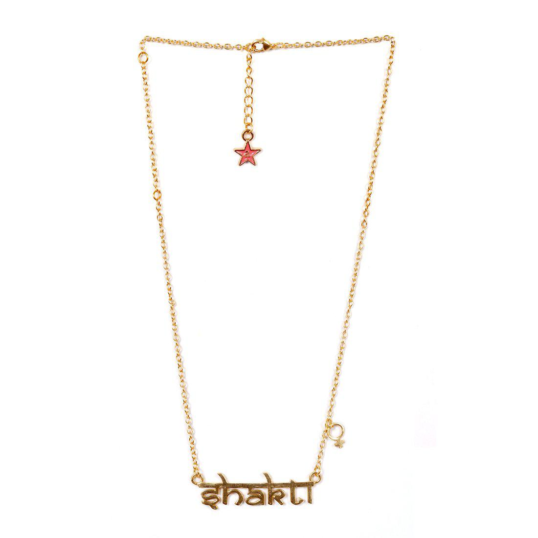 SHAKTI CHAIN NECKLACE WITH GIRL CHARM