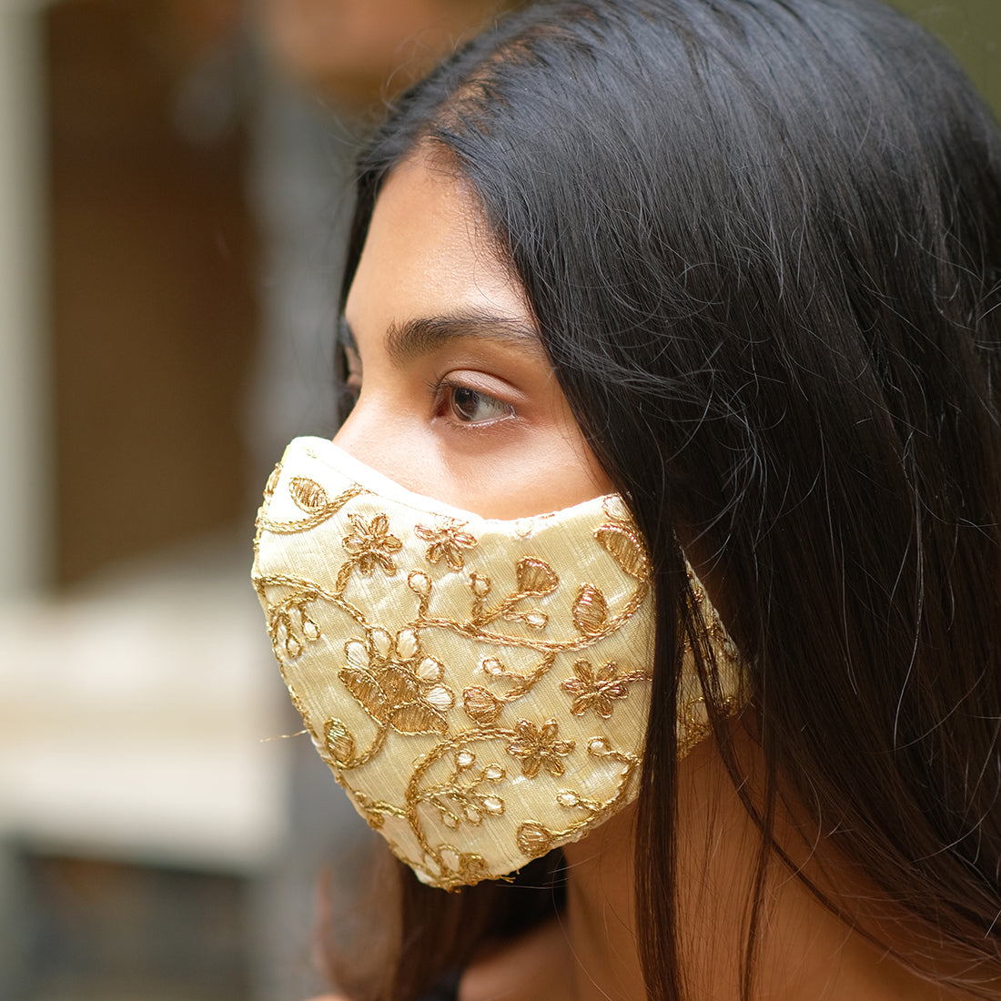 EMBROIDERED REUSABLE MASK WITH SITRA CERTIFIED FILTER