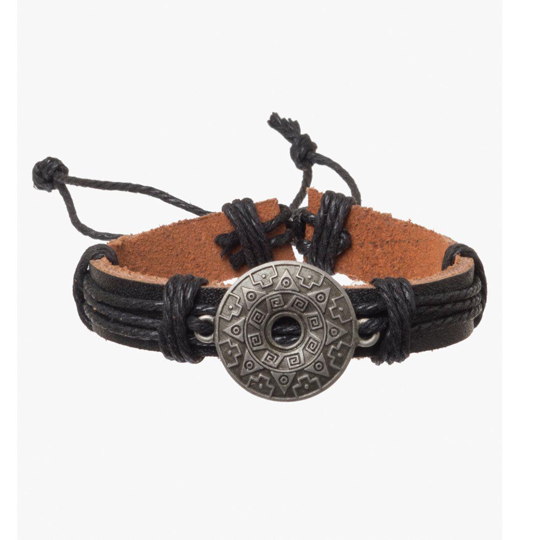 WRAP-AROUND METALLIC TRIM BRACELET