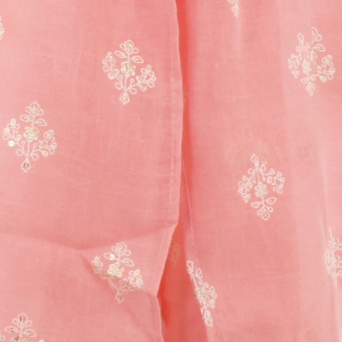 ETHNIC EMBROIDERED MOTIF LINEN SCARF